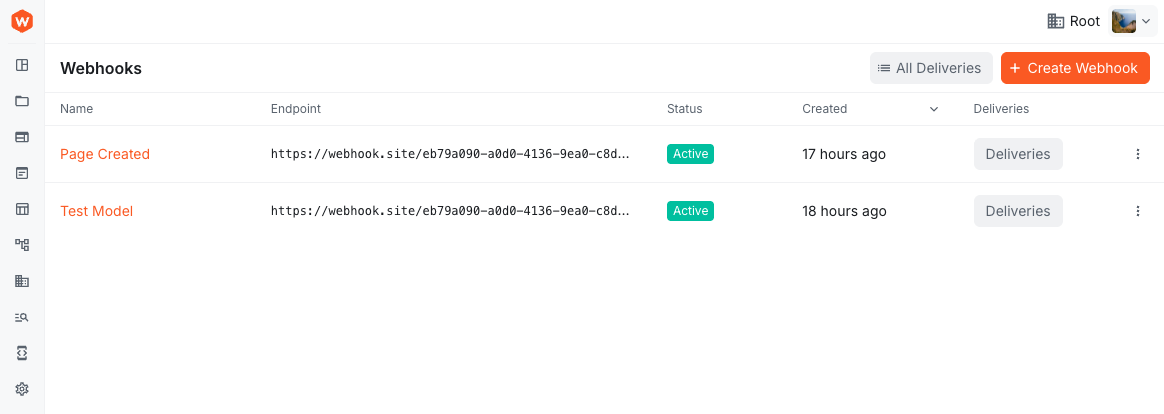 Webhooks